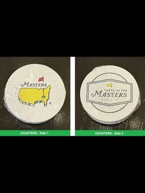 2026 Masters Tournament 12 pack Coasters Sealed Augusta Golf Club